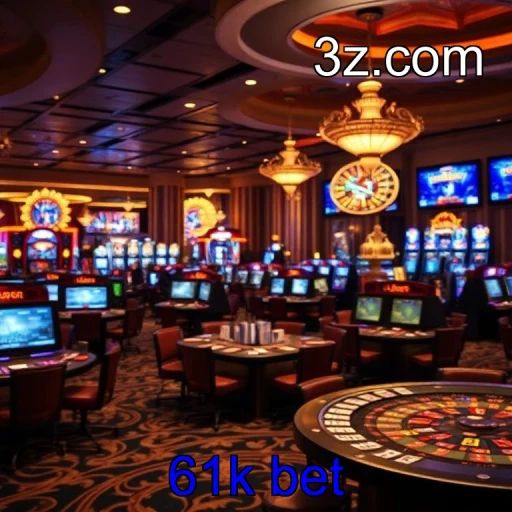 Experiência Única no Live-Casino da 61k Bet